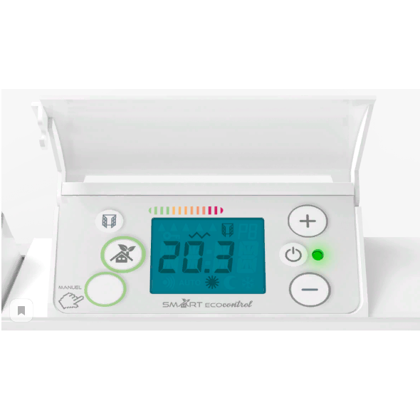 Конвектор электрический Noirot Axiom smart ECOcontrol белый 1000-горизонтальный