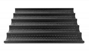 ЛИСТ ДЛЯ БАГЕТ UNOX TG 435 600X400 FORO BLACK
