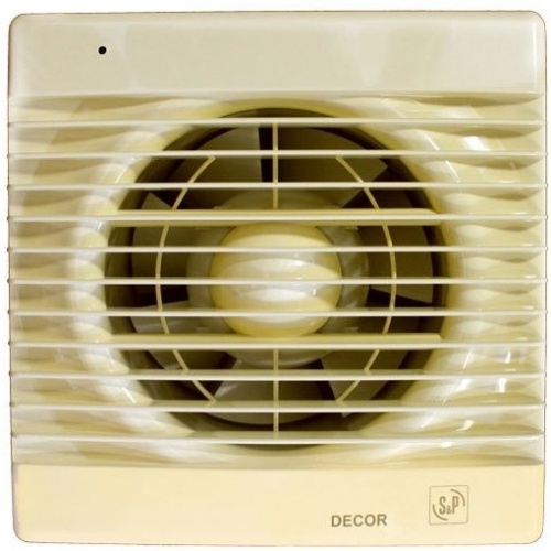 Вытяжка для ванной диаметр 100 мм Soler & Palau Decor 100C IVORY