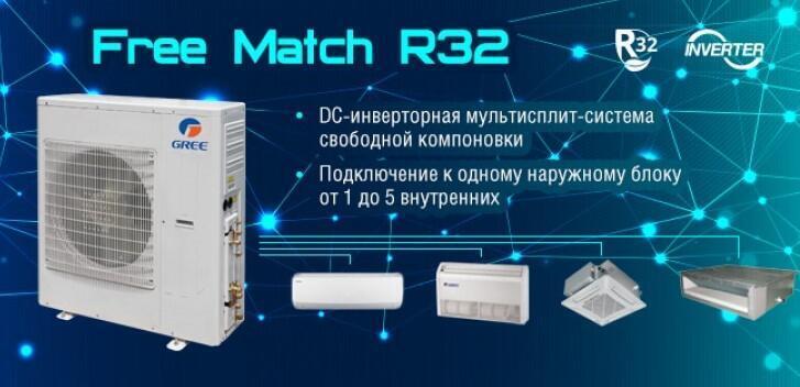 Gree Free Match R32