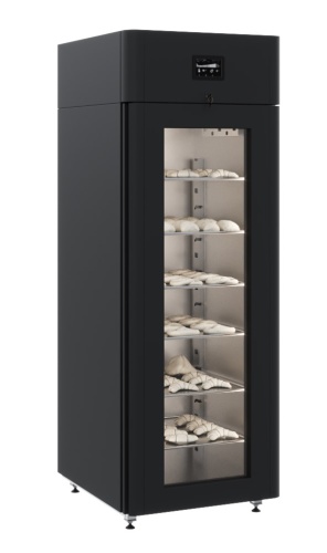 Холодильный шкаф Polair CS107 Bakery Br (black, Тип 2)