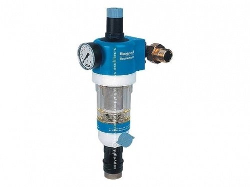Магистральный фильтр для очистки воды Honeywell Сетчатый фильтр FK74C-1 1/4 A