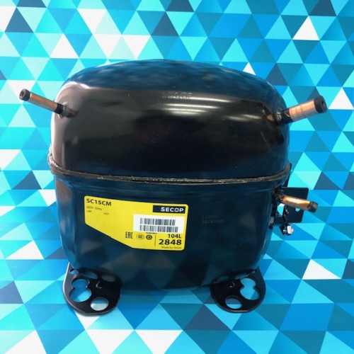 Компрессор SECOP (104L2848) SC15CM R22, LBP (HST с конденсатором)
