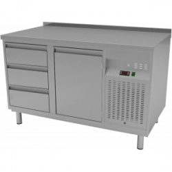 Стол холодильный Gastrolux СОБ2Б-136/3Я1Д/S