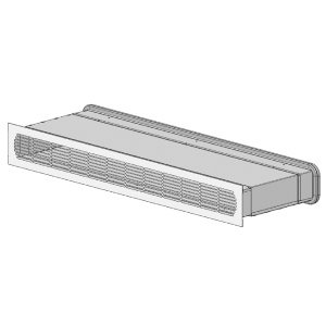 Комплект воздуховодов с фильтром и алюминиевыми решетками Dantherm для 50T