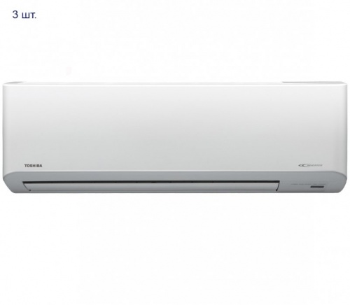Мульти сплит система на 3 комнаты Toshiba RAS-3M26UAV-E/RAS-B10N3KV2-E*3шт