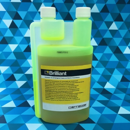 Errecom UV-краситель BRILLIANT 1л. (TR1A03.01.S1) с-во для поиска утечек, Италия