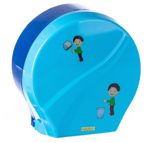 Диспенсер для туалетной бумаги Mario Kids 8165 blue