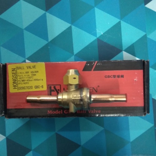 Вентиль шаровый HONGSEN GBC- 6S 1/4"