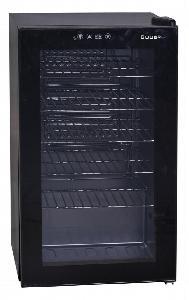 ШКАФ ХОЛОДИЛЬНЫЙ СО СТЕКЛОМ COOLEQ TBC-65 ЧЕРНЫЙ