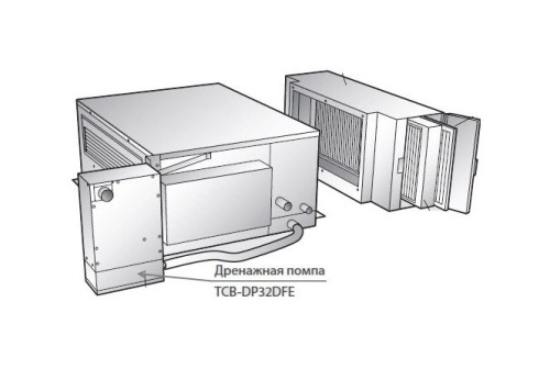 Дренажная помпа (TCB-DP32DFE) Toshiba