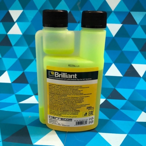 Errecom UV-краситель BRILLIANT 250мл. (TR1003.01.S1) с-во для поиска утечек, Италия