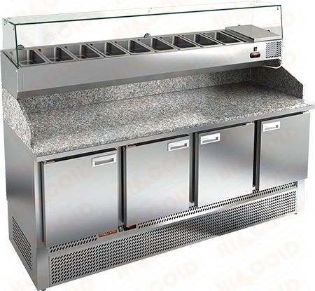 Стол охлаждаемый для пиццы  HICOLD  PZE3-1111/SN