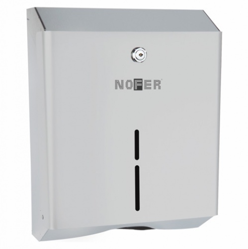 Диспенсер для бумажных полотенец Nofer 320х250х115 матовый