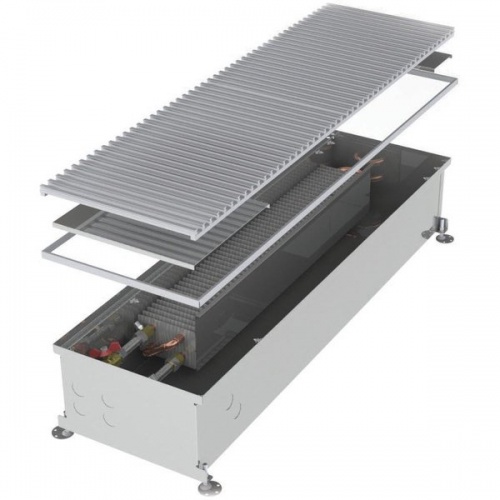 Внутрипольный конвектор длиной 1,6 м - 2 м Minib COIL-PT300 2000