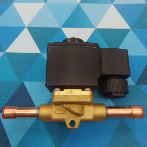 Вентиль соленойдный РИДАН 032L1212R EVR6 3/8" пайка (катушка в комплекте)