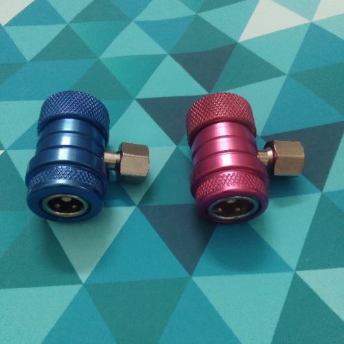 Набор муфт быстросъемных VALUE VHF-SB M1/4"х1,5 (внутр. резъба) для заправки автокондиционеров