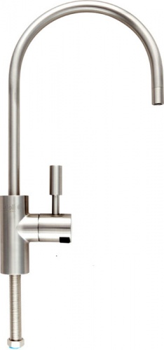 Кран питьевой Atoll A-8883-NP (LED) полуматовый никель