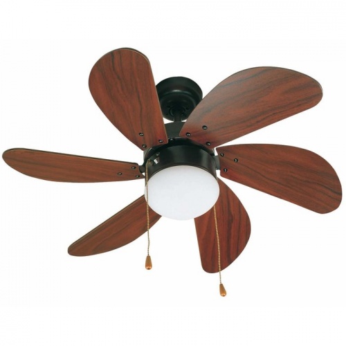 Вентилятор с подсветкой Faro PALAO MARRON