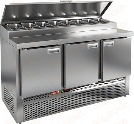 Стол охлаждаемый для пиццы  HICOLD  PZE1-111/GN