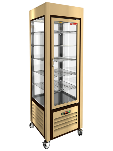 Витрина кондитерская вертикальная HICOLD VRC 350 Be 284288