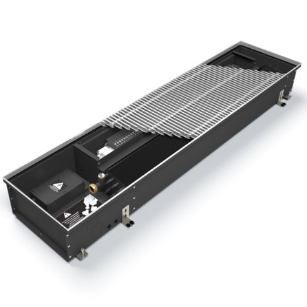 Внутрипольный конвектор длиной 2,1 м - 3 м Varmann Qtherm HK 310x150x2250 2т