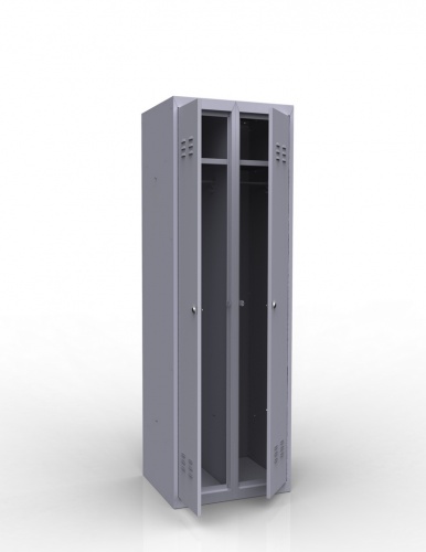 Шкаф металлический для одежды ШР-22 L500 500/500/1850