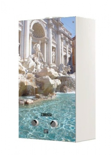 Газовый проточный водонагреватель Zanussi GWH 10 Fonte Glass Trevi