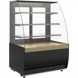 Витрина холодильная напольная ПОЛЮС K70 VM 0,9-1 LIGHT (версия 2.0) (9005-0109)