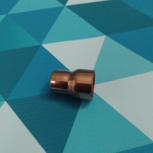 Муфта-переходник С*С, 1/2" x 3/8" (пайка, медь)