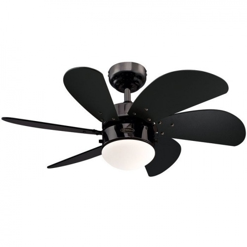 Вентилятор с подсветкой Westinghouse Turbo Swirl Black
