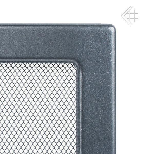 Вентиляционная решетка для камина Kratki 22х45 графитовая 22/45G