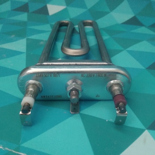 ТЭН прямой 1900W L = 175 мм. без отверстия, LG (IRCA) 5301ER1001H, LG5101, 234957R