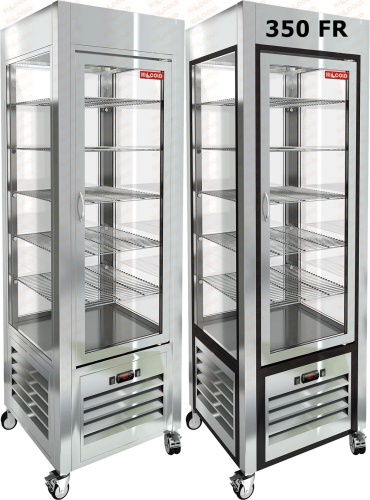 Витрина кондитерская вертикальная  HICOLD  VRC 350 FR