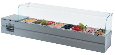Витрина для компонентов пиццы  Болонезе-8