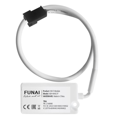 Wi-Fi-модуль FUNAI AEH-W4G1F для сплит-систем SENSEI 2025 (D06), SENSEI Inverter и мульти-сплит систем ORIGAMI AEH-W4G1F