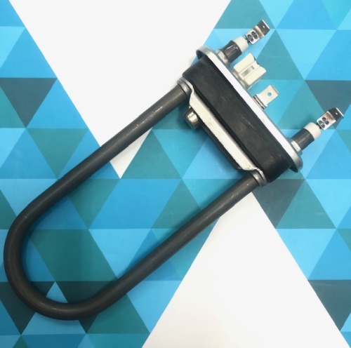 ТЭН прямой   850W L = 150 х 65 мм. с датчиком - 15кОм ("подкова")