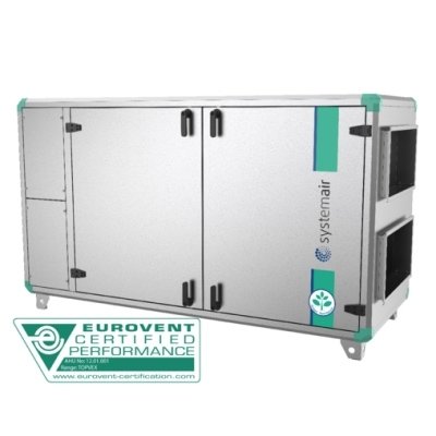 Приточно-вытяжная вентиляционная установка Systemair Topvex SX/C03 HWL-L