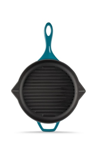 Круглая сковорода-гриль HS Y GTV 28 BLUE