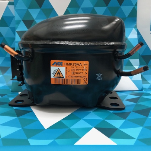 Компрессор (R600) SECOP (116Вт) HMK70AA (LBP, 116Вт при -23.3C*/ASHRAE) Словакия