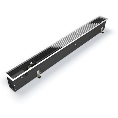 Внутрипольный конвектор длиной 1,1 м - 1,5 м Varmann Qtherm Slim 105x200x1400