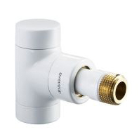 Запорно-балансировочный вентиль Oventrop Combi E DN-15 1/2" 1/2" ВН белый