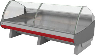 Среднетемпературная витрина Symphony С BG 2500 без освещения – master