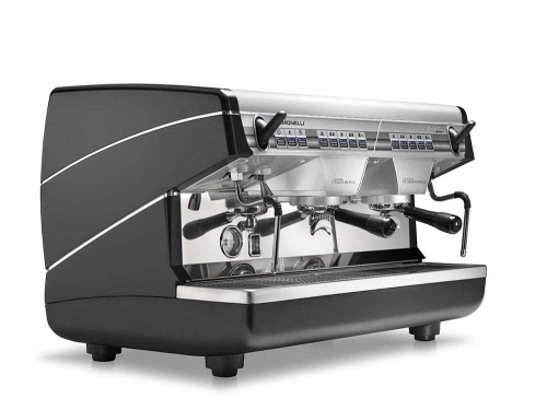 Кофемашина-полуавтомат Appia II 2Gr S 220V black+economizer+high groups