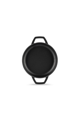 Сковорода с двойной ручкой HS Y KTV 19 SH BLACK MAT