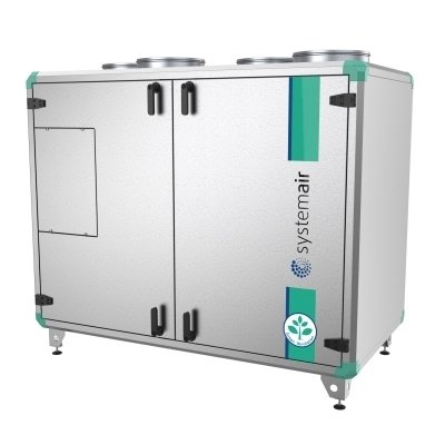Приточно-вытяжная установка с электрическим подогревом воздуха Systemair Topvex TX/C03 EL-R