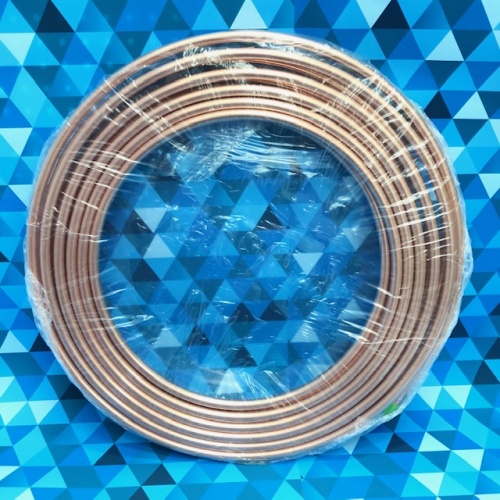 Труба медная в бухтах 1/2" (12,7мм.) ASTM (B280/EN12735-1) 15м.