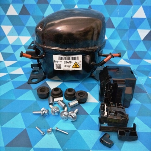 Компрессор (R600) Huaguang Wanbao (145Вт) EKA80L (LBP, 145Вт при -23.3C*/ASHRAE, 8,1см3) Китай