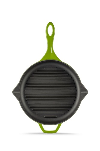 Круглая сковорода-гриль HS Y GTV 28 GREEN