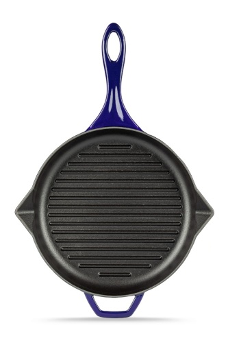 Круглая сковорода-гриль HS Y GTV 28 PARLIAMENT BLUE